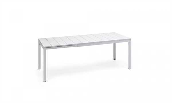 TAVOLO DA ESTERNO ALLUNGABILE RIO BIANCO CM.140/210X85X76H