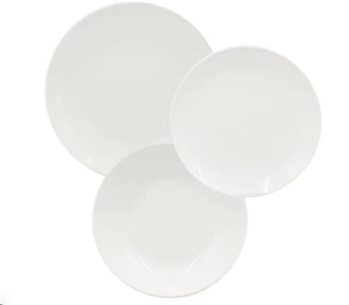 SET 18PZ SERVIZIO PIATTI PORCELLANA LA ROUTINE