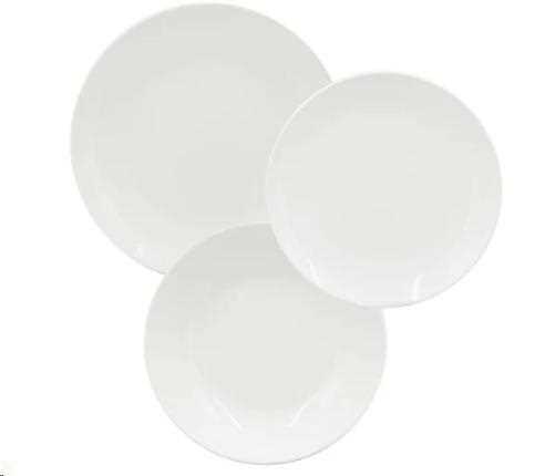 SET 18PZ SERVIZIO PIATTI PORCELLANA LA ROUTINE