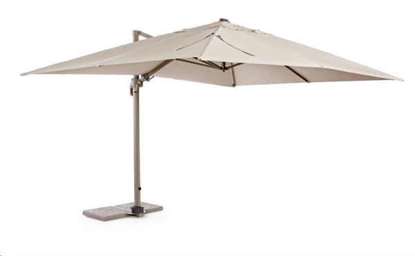 OMBRELLONE BRACCIO SARAGOZZA 3X4 SABBIA NO MATTONELLE