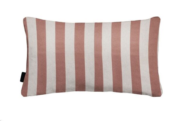 CUSCINO DECO.PIPING POLIESTERE/COTONE 30x50cm AMORA MOCCA