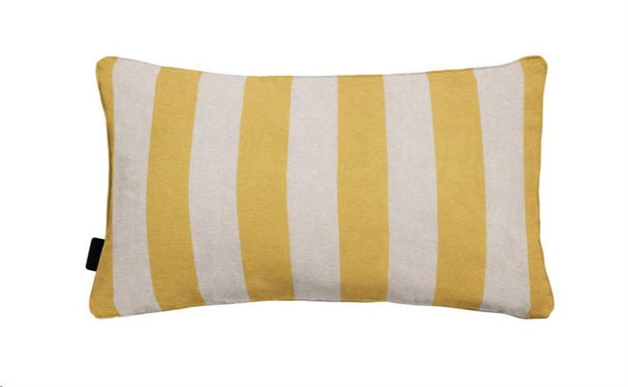 CUSCINO DECO.PIPING POLIESTERE/COTONE 30x50cm AMORA MUSTARD