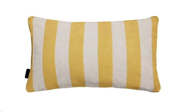 CUSCINO DECO.PIPING POLIESTERE/COTONE 30x50cm AMORA MUSTARD