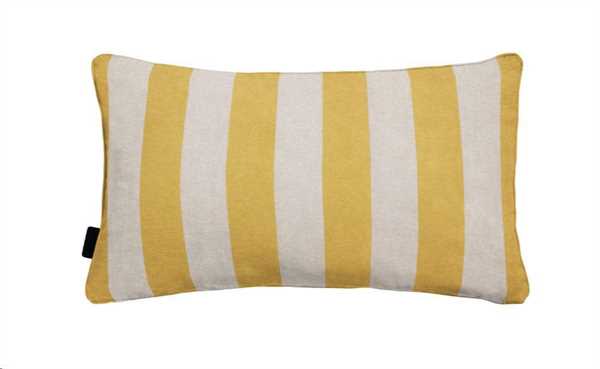 CUSCINO DECO.PIPING POLIESTERE/COTONE 30x50cm AMORA MUSTARD