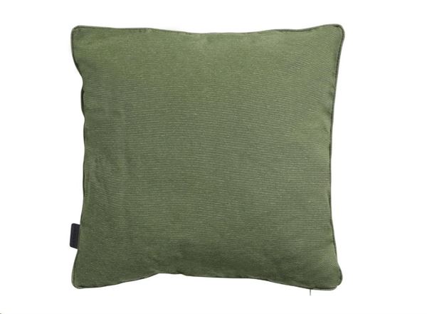 CUSCINO DECO.PIPING POLIESTERE/COTONE 45X45cm PANAMA GREEN