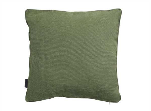 CUSCINO DECO.PIPING POLIESTERE/COTONE 45X45cm PANAMA GREEN