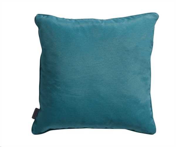 CUSCINO DEC. PIPING POLIESTERE/COTONE 45x45cm PANAMA SEABLUE