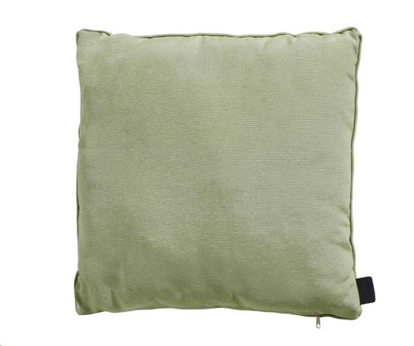 CUSCINO DECO.PIPING POLIESTERE/COTONE 45x45cm PANAMA SAGE