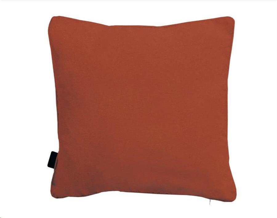 CUSCINO DECO.PIPING POLIESTERE/COTONE 45x45cm PANAMA TERRA