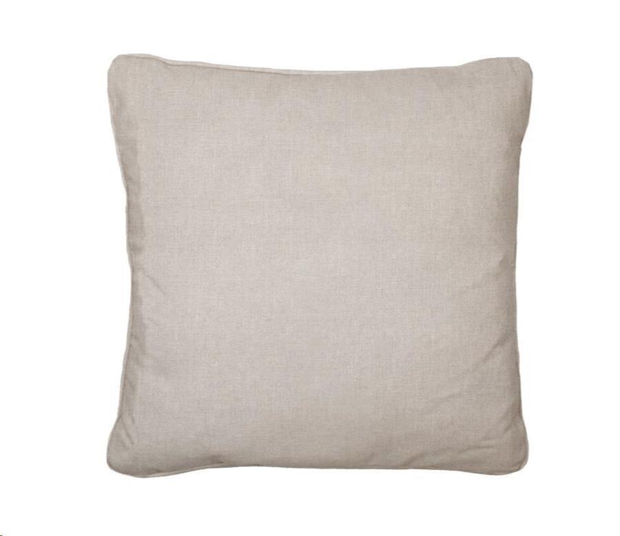 CUSCINO DECO.PIPING POLIESTERE/COTONE 45x45cm PANAMA BLEND