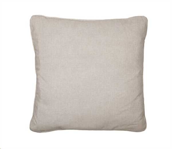 CUSCINO DECO.PIPING POLIESTERE/COTONE 45x45cm PANAMA BLEND