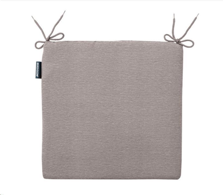 CUSCINO CON CERNIERA POLIESTERE/COTONE 40x40cm PANAMA TAUPE