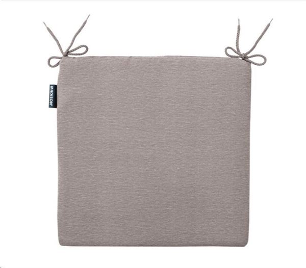 CUSCINO CON CERNIERA POLIESTERE/COTONE 40x40cm PANAMA TAUPE