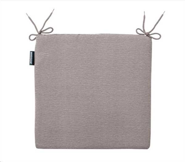 CUSCINO CON CERNIERA POLIESTERE/COTONE 40x40cm PANAMA TAUPE