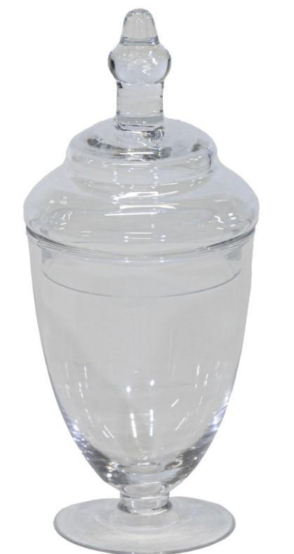 POTICHE VETRO GINGER JAR D11H24.5