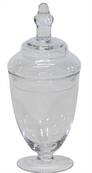 POTICHE VETRO GINGER JAR D11H24.5