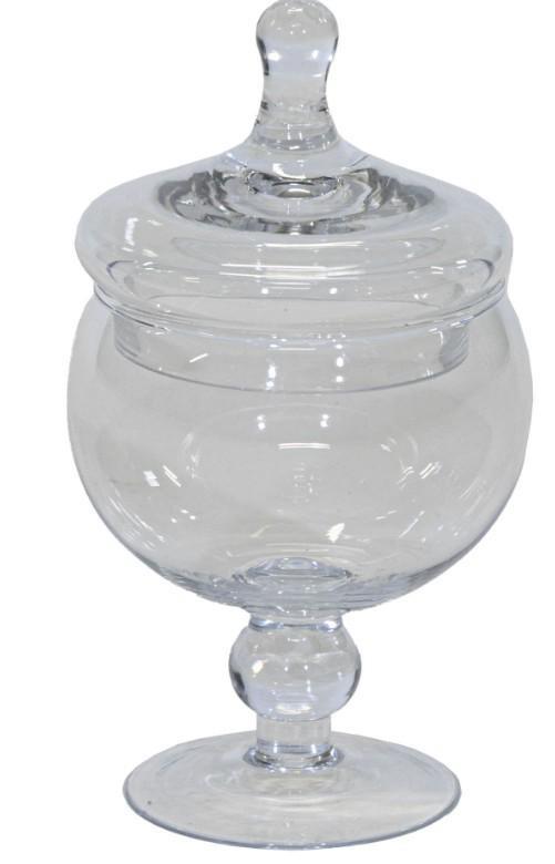 POTICHE VETRO GINGER JAR D12H21