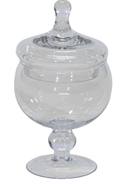 POTICHE VETRO GINGER JAR D12H21