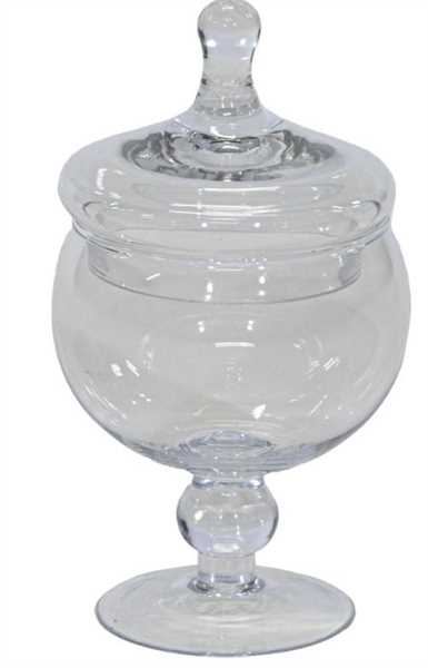 POTICHE VETRO GINGER JAR D12H21