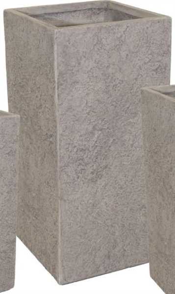 VASO ARIZONA QUADRATO SAND D33X70