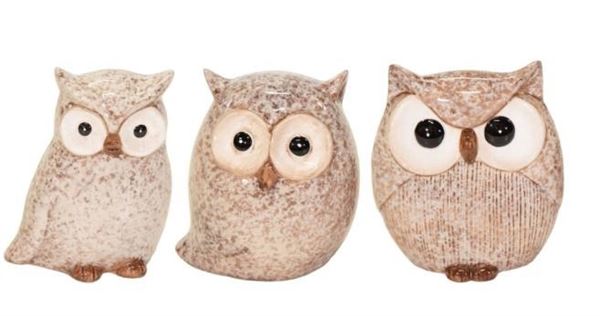 GUFO MOD.ASSORTITI TERRACOTTA L11W9H12