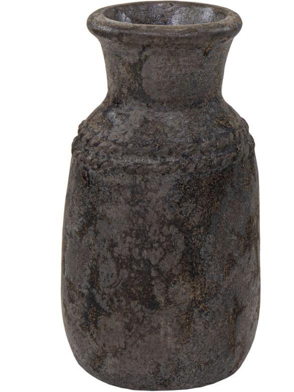 VASO ANNE OLD BROWN TERRACOTTA D22H42