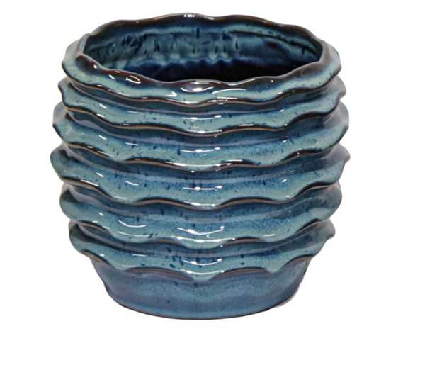 VASO BOHEME WAVE OCEAN D19H15