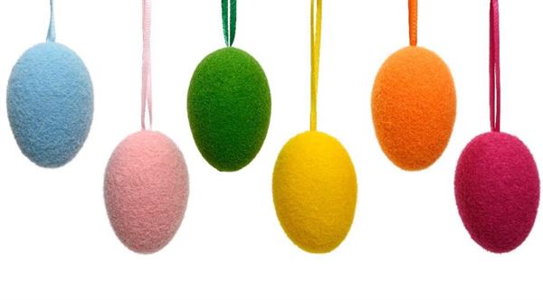 UOVO GOMMAPIUMA FLOCCATO ASSORTITO 6 COLORI DIA5.5CM