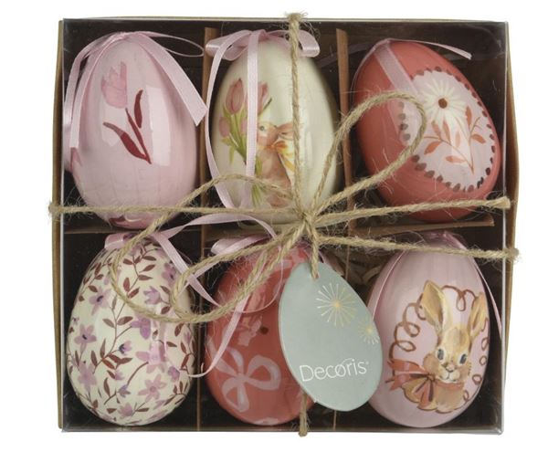 CONF.6 UOVA PASQUA GOMMAPIUMA LUCIDA ASSORTITA D.5CMXH.7.5CM