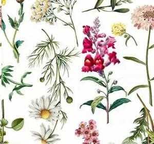 TOVAGLIA A METR.COTONE/POLIESTERE DIGITAL FIORI CAMPO H138CM