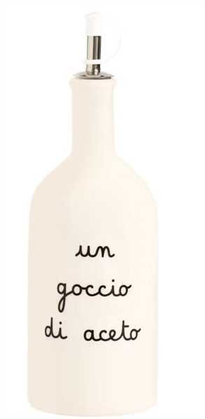 BOTTIGLIA CERAMICA UN GOCCIO DI ACETO