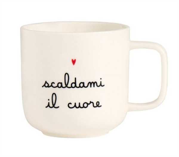 MUG 400ML CERAMICA SCALDAMI IL CUORE