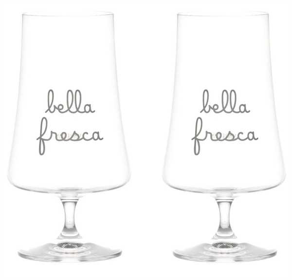 SET 2 CALICI VETRO BELLA FRESCA 55CL