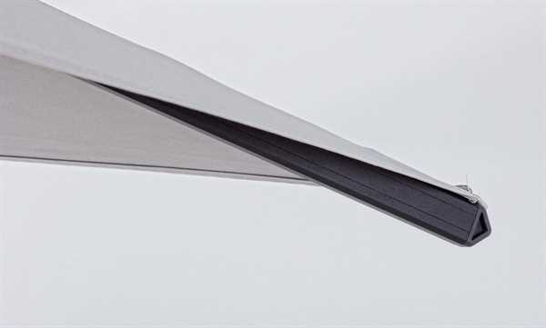 OMBRELLONE BRACCIO ANTRACITE MT.3X4 INES T/GRIGIO NO MATTON.