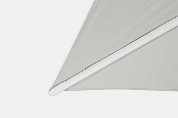 OMBRELLONE BRACCIO LATERALE EDEN MT.3X3 BIANCO NO MATTONELLE