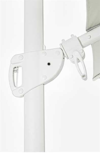 OMBRELLONE BRACCIO LATERALE EDEN MT.3X3 BIANCO NO MATTONELLE