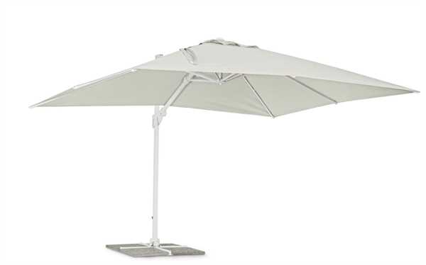 OMBRELLONE BRACCIO LATERALE EDEN MT.3X4 BIANCO NO MATTONELLE