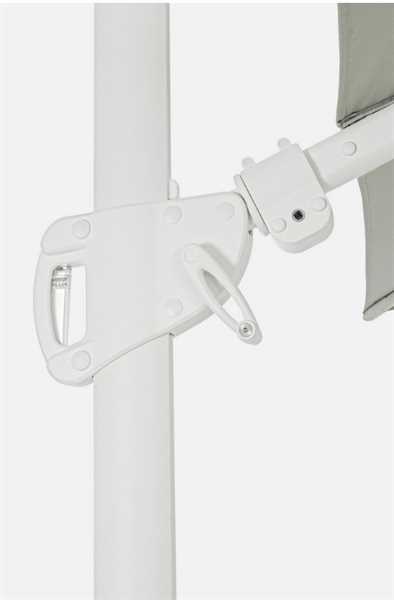 OMBRELLONE BRACCIO LATERALE EDEN MT.3X4 BIANCO NO MATTONELLE