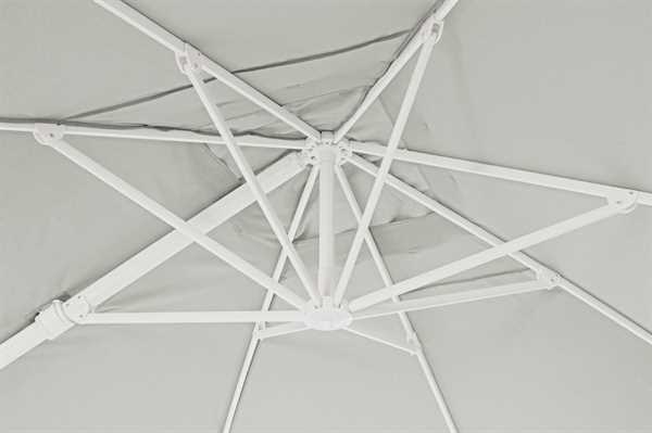 OMBRELLONE BRACCIO LATERALE EDEN MT.3X4 BIANCO NO MATTONELLE