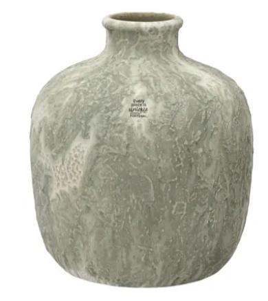 VASO TERRACOTTA SAND GREEN CM D.27XH.30