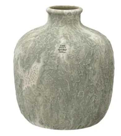 VASO TERRACOTTA SAND GREEN CM D.27XH.30