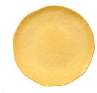 ATMOSFERA OCRA SET 2 PIATTI PIANI IN MELAMINA