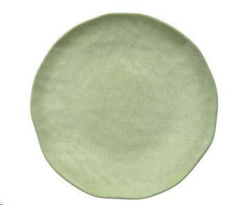 ATMOSFERA VERDE SET 2 PIATTI PIANI IN MELAMINA