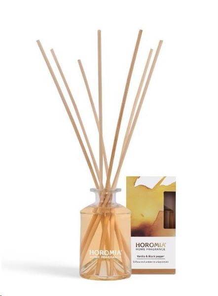 DIFF. 200ml+BASTONCINI RATTAN VANILLA & BLACK PEPPER