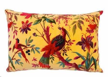 CUSCINO COTONE+POLIESTERE PARADISO MIELE 60x40CM