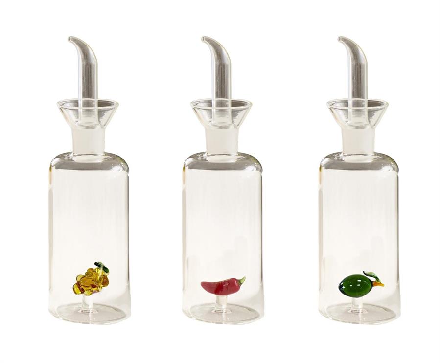 OLIERA DECORI ASSORTITI VETRO