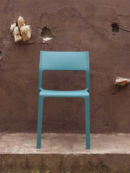 SEDIA IN POLIPROPILENE TRILL BISTROT OTTANIO CM.45,5X52XH83
