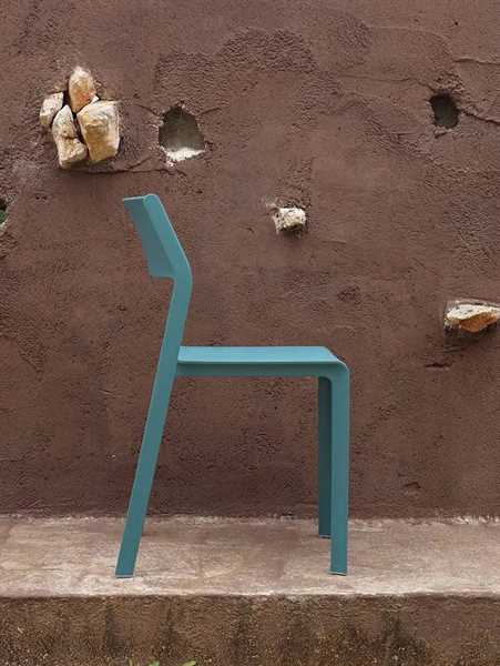 SEDIA IN POLIPROPILENE TRILL BISTROT OTTANIO CM.45,5X52XH83