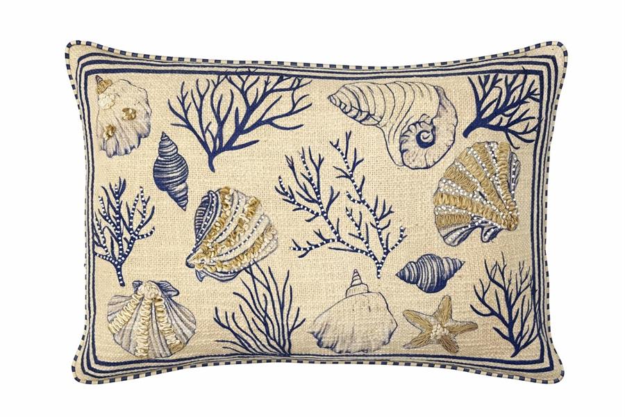 CUSCINO RETTANGOLARE COTONE SARDINIA VARIE CONC