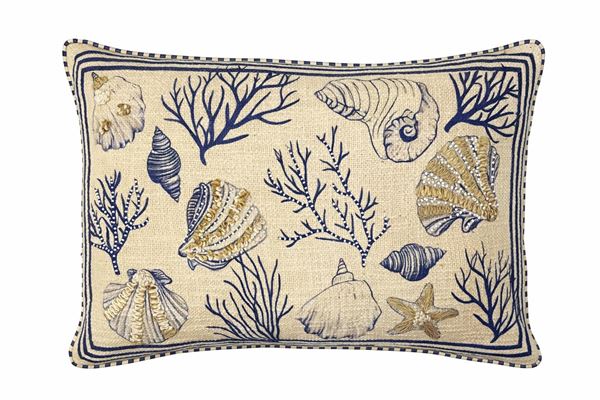 CUSCINO RETTANGOLARE COTONE SARDINIA VARIE CONC